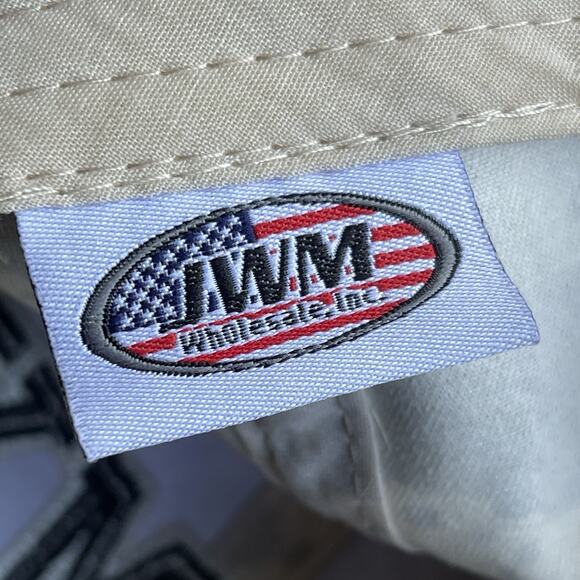 US Army Strapback Hat Digi Camo Adjustable Brown Military Star Logo Cotton - Picture 8 of 12